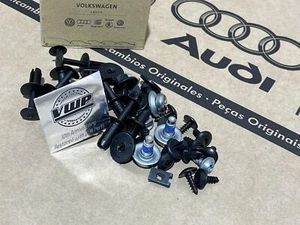 Audi TT MK3 Engine Under Tray Splash Tray Fixing Kit New Genuine OEM Audi Parts - Picture 1 of 2