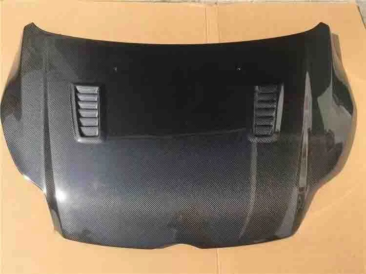 Cubierta del panel del capó del capó del motor de fibra de carbono estilo RS para Ford Focus 12-14 Foto 1 de 2