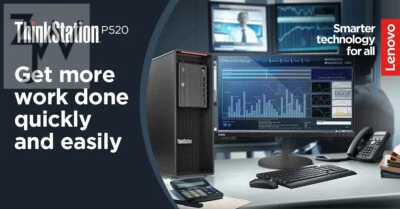 Estação de trabalho Lenovo P520 W-2133 até 32GB de RAM RTX3050 4TB SSD Win11 WiFi jogos - Imagem 1 de 4