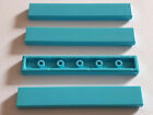 Lego 4 X 6636 Carreau 1 X 6 Moyen Azur 4211549 (I16) Turquoise Bleu