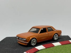 Hot Wheels 2019 Nightburnerz '71 DATSUN 510 Bluebird JDM Custom Paint & Wheels - Picture 1 of 5
