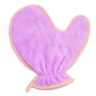 Fast Dry Pet Cleaning Towel Glove Reusable Durable Purple Color