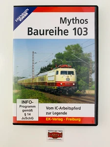 EISENBAHN KURIER DVD 8440 - Mythos BR 103 - 58 min. NUEVO! - Imagen 1 de 3