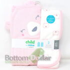 Child of Mine By Carter's 2-Piece Baby Girl Bath Towel Set Bears Pink/ White