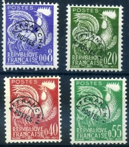 FRANCE SERIE PREOBLITEREE N° 119/122 NEUVE ** GOMME SANS CHARNIERE - COTE 45 € - Picture 1 of 1