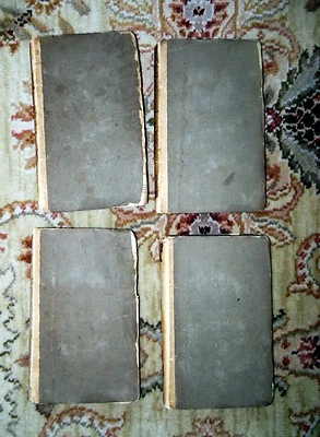 1827 4 Vol Set THOMAS CARLYLE GERMAN ROMANCE Goethe, Richter w/ Rare Association - Image 1 of 4