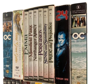 VHS (1) and DVD TV Show Season (Not Complete Series) Lot: - Picture 1 of 10