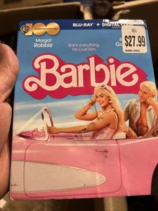 Barbie (Blu-Ray CASE ONLY) SLIPCOVER ONLY DIGITAL CODE INCLUDED ONLY !!NO DISC!! - Picture 1 of 5