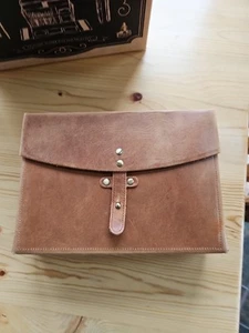Galen Leather Writer's Medic Bag in Crazy Horse Tan in Box - Picture 1 of 11