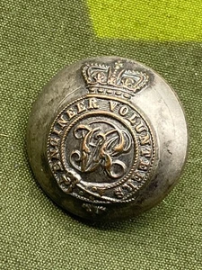 Nice Victorian Royal Engineer Volunteers Button By Firmin - Picture 1 of 3