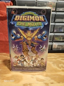 Digimon The Movie VHS, Digital Monsters, 20th Century Fox, Fox Kids Video, Saban - Picture 1 of 4