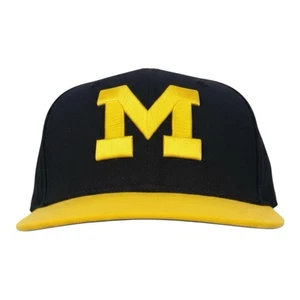 New Era Vintage NHL Michigan Wolverines Fitted Cap 7 1/4 - Bild 1 von 5