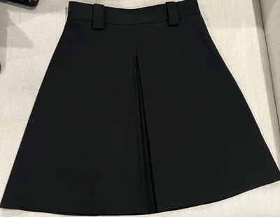 Falda Uniformes LOUIS VUITTON Negra Midi Hasta la Rodilla Mujer Talla 34 M Tissu Foto 1 de 4