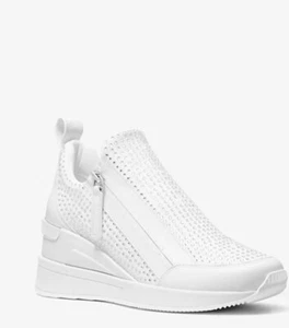 Women Michael Kors Willis Crystal Embellished Trainer 6,5 ❤️❤️❤️❤️ - Picture 1 of 6