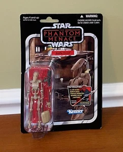 Figura de acción Star Wars Vintage Collection Battle Droid NUEVA en tarjeta SELLADA VC78 - Imagen 1 de 6