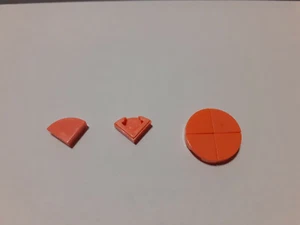 32 Stück , Bright Pink Tile, Round 1 x 1 Quarter "25269" Neue unbenutzte Steine - Bild 1 von 1