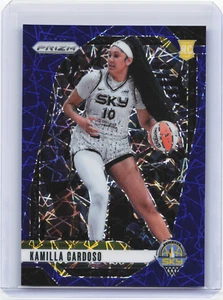 2024 Panini Prizm WNBA Kamilla Cardoso Blue Velocity Prizm RC - Picture 1 of 2