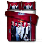 Kpop Bangtan Bedding Set Single Double 3D  Album Quilt Cover Duvet Cover Tx