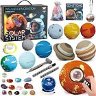 Edelstein Graben Kit, Sonnensystem Weltraum Spielzeug graben 15 Edelsteine ​​von 10 Planeten, S...