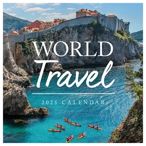 2025 World Travel Wall Calendar - Picture 1 of 5