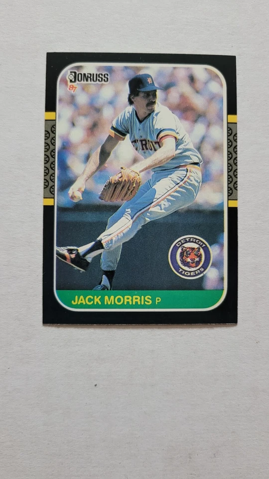 1987 DONRUSS JACK MORRIS #173 NM  - Image 1 of 1