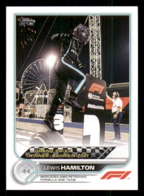 2021 Topps Formula 1 #151 Lewis Hamilton/Grand Prix Winner - Image 1 of 2