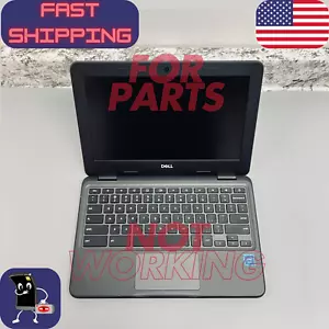 Dell Chromebook 11 3100 11.6" Touchscreen 2 in 1 N4020 4GB 32GB - FOR PARTS - Picture 1 of 6