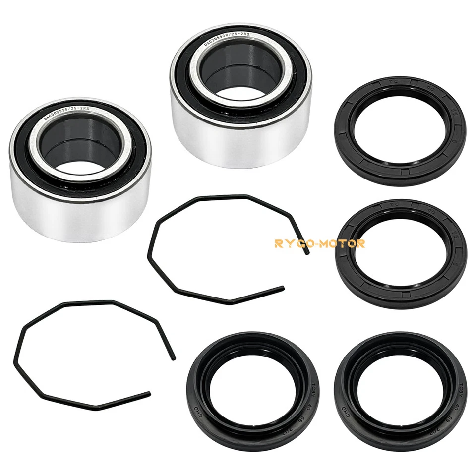 Front Wheel Hub Bearings Seal Kit for Arctic Cat ATV 375 400 500 600 Bearcat 454 - Изображение 1 из 4