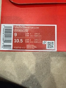 New in Box - Nike Terminator Low University Blue - Size 9 - Picture 1 of 5