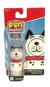 Pin Mates Luckee The Dog SDCC EE Exclusive Lucky Red Series Wood Collectable - Picture 1 of 7