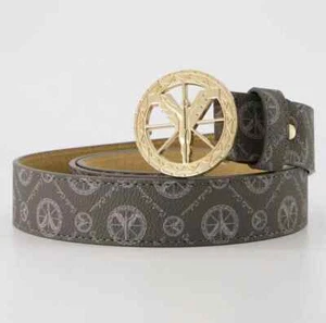 Carlo Colucci Gürtel Monogram gold - Bild 1 von 4