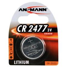 Ansmann CR2477 DL2477 ECR2477 KCR2477 Lithium Coin Cell Battery x 1 **Long Exp**