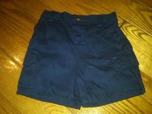 NWT TODDLER BOYS NAVY BLUE ARIZONA CARGO SHORTS JUST LIKE DAD'S SZ 12 MONTHS - Picture 1 of 1