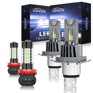 For Honda CR-V CRV Sport Utility 4-Door 2.4L 2007-2014 LED Headlight Fog Bulbs - Picture 1 of 12