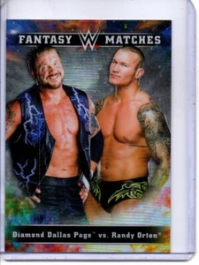 Topps 2020 cromo #FM-8 Fantasy Match Diamond Dallas Page vs Randy Orton (hof) - Imagen 1 de 2