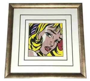 Roy Lichtenstein Mädchen mit Haarband Offset Litho - Bild 1 von 5