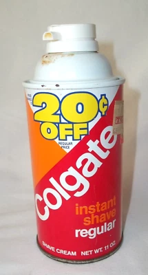 Crema de afeitar regular instantánea Colgate de colección 11 oz utilería Palmolive. Foto 1 de 4
