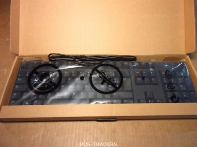 DELL M379H ClavierTastaur Keyboard French FR AZERTY USB Schwarz NEW NEU NEUF - Bild 1 von 4