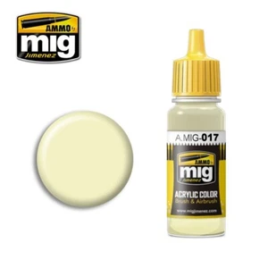 AMMO RAL 9001 Cremeweiss - Paint for Brushes and Airbrush 17ml - A.MIG-0017 - Imagen 1 de 1