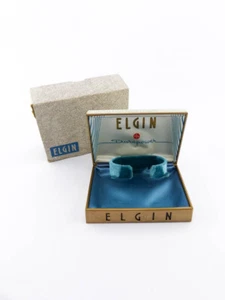 Amazing Elgin DURAPOWER watch box from the 1940s - Picture 1 of 9