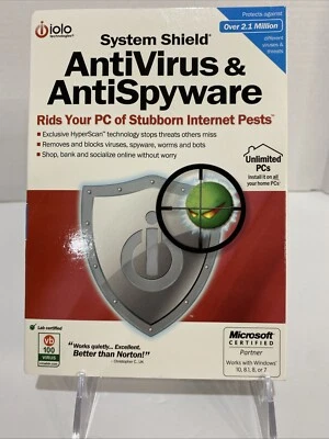 System Shield Anti-Virus & Anti-Spyware PC Program  New - Image 1 of 4