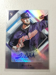 2020 Topps Fire Baseball Logan Allen #FA-LA Rookie Autograph NM Free Shipping - Picture 1 of 2