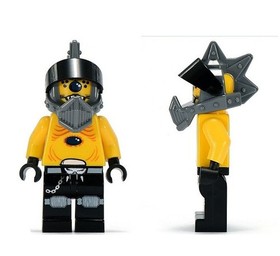 Lego Space Police 3 Alien Snake Minifigure with Visor 5979 5972 5980 New