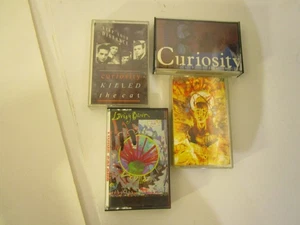1980'S ALT ,INDIE ROCK  LOT OF 4  TOAD WET,CURIOSITY CAT ,LIVING COLOUR     TD16 - Imagen 1 de 2