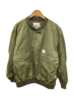 WTAPS nylon jacket 2 cotton KHK plain 202BRDT JKM08 - Image 1 of 4