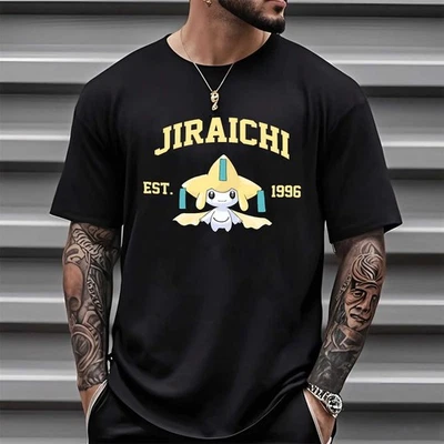 Jirachi-Inspired Anime Crewneck – Pop‑Culture Character Tshirt S–4XL - Image 1 of 4