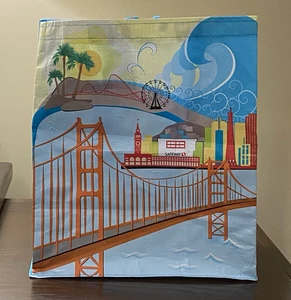 Safeway wiederverwendbare Einkaufstasche für jeden Tag ~ San Francisco Golden Gate Bridge - Bild 1 von 14