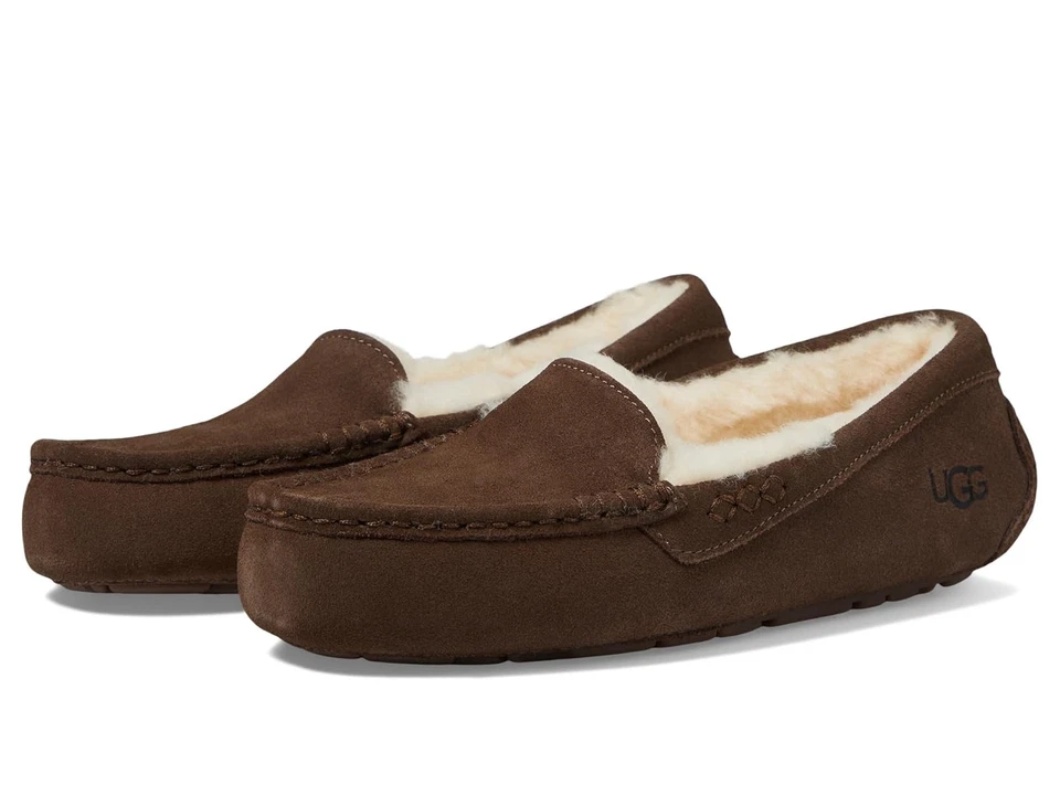 UGG Ansley Women's Moccasin Slipper, Size 9 - Espresso