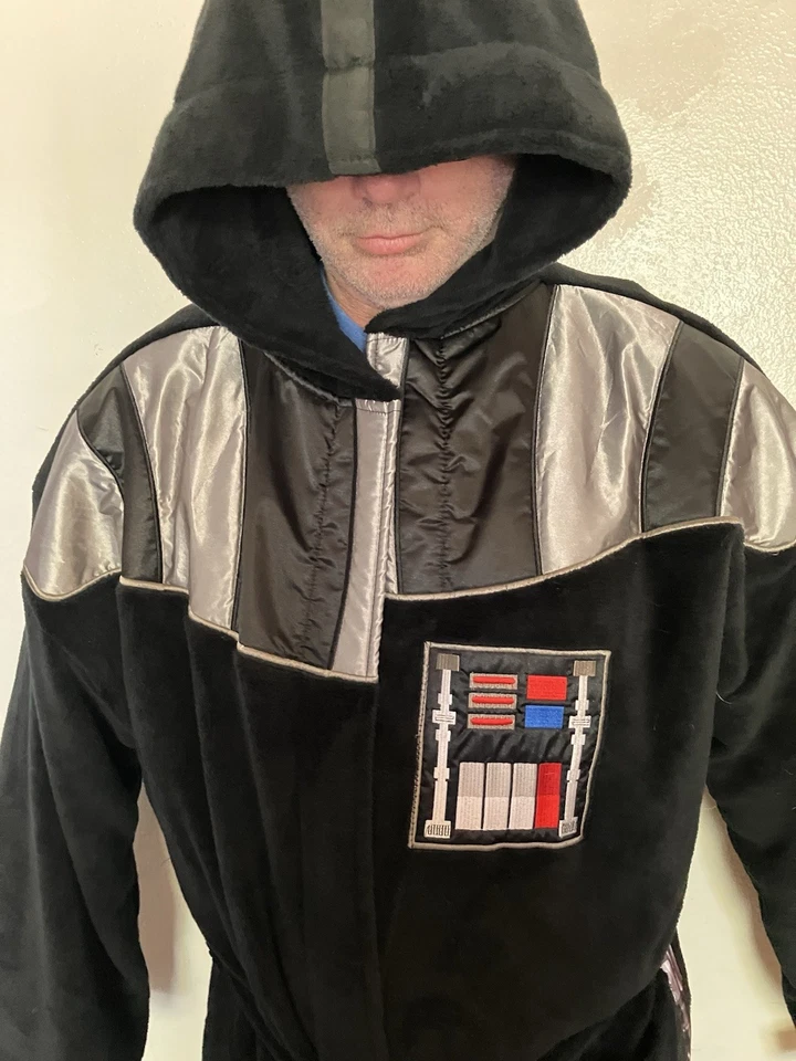 Star Wars Darth Vader Albornoz con Capucha para Hombre Talla XXXL Disfraz de Halloween Fiesta Foto 1 de 4