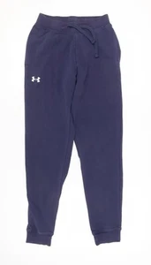 Under Armour Unisex Blue Jogger Trousers S - Picture 1 of 12